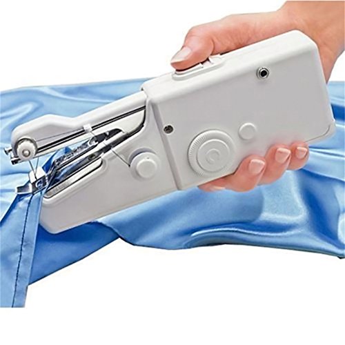 Blue Vessel Mini Portable Smart Elektrische Schneiderstich Hand-Nähmaschine Home Travel Use - 2