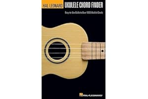 Hal leonard ukulele chord finder (a5 edition) ukulele: Easy-to-use Guide to over 1,000 Ukulele Chords Sheet Music