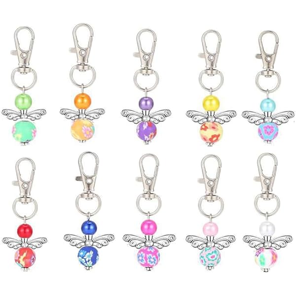 AYHYHLJZJ 20 stuks beschermengel-hangers, mini-engelhanger