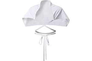 FAD-4U Priester Amice Liturgisches Sakrales Halstuch Kompatibel mit Talar Alb Kasel Chorhemd Altar Gewand aus Polyester für Priester Diakon Ministranten für Gottesdienst Taufe Beerdigung