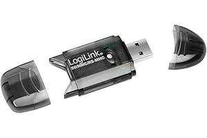 LogiLink CR0007 - Cardreader USB 2.0 Stick für MMC/RS-MMC/SD/SD HC -Speicherkarten