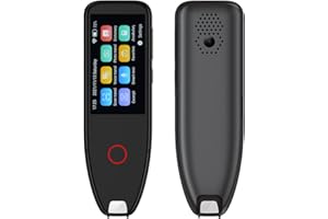 HERSANCE Übersetzungs stift Scannen, 116 Sprachen Schüler sprechen und übersetzen, Text-To-Speech Scanner Reader Pen, Sprachübersetzer für Meetings Travel Learning