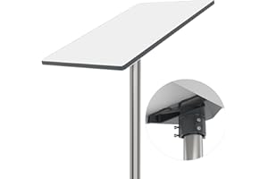 HOLACA Zmodernizowany adapter rurowy Starlink Gen 3, uchwyt do rury dachowej, metalowy adapter do różnych rozmiarów masztów (1