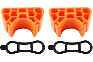 Nicear Styrfäste för cykelunderhåll och skydd utomhus för bromsspakar och växlar när cykeln är uppåt orange färg