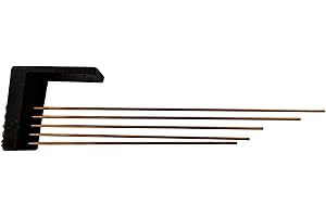 ‎SELVA Gong, Westminster, für Wanduhr, 5 Stäbe, verschraubt, längster Stab: 27,50 cm