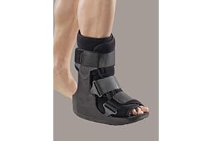 ROTEN RO+Ten | Equal 450 | Tutore a Stivaletto Rigido Basso | Scarpe Ortopediche Donna e Uomo | Tutore Caviglia Distorsione | Cinghia di Fissaggio (M)