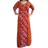 Indiatrendzs Cotton Nightwear Nighty / Night gown For Women's Free Size