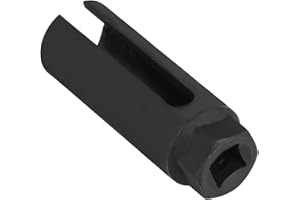 Xujinsongg Oxygen Sensor Socket with Side Wire Cutout, Car Oxygen Sensor Socket Set, 3/8 Inch Square Drive x 7/8 (22mm) Oxygen Sensor Wrench Removal Tool for Preventing Damage to Wires Motorcycle Car