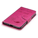 BONROY® Samsung Galaxy J2 Prime Hülle ,Lustige nette Teddybär Folio Schutzhülle Tasche PU Leder Mit Wallet Kartenfach Magnetverschluss Standfunktion Handytasche Slim-Schutzhülle Mit Karten-/Geldscheinfach Handy Etui Flip Tasche Für Samsung Galaxy J2 Prime - 