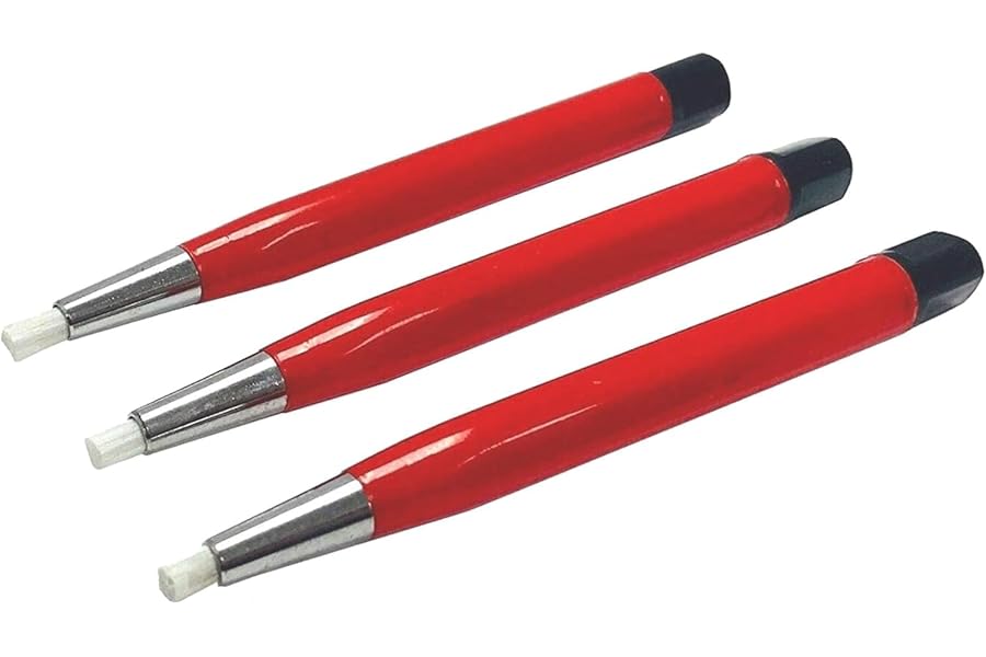 Fiberglass Scratch Brush Pen 3 Pack Jewelry Watch Coin Cleaning Electronic Applications Rust and Corrosion Removal