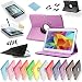 Produktbild SVS 16in1 MEGA 360° Tab4 10.1 Schutzhülle + Zubehör Samsung Galaxy Tab 4 SM-T530 / T531 / T535 Tasche Etui (Lila)