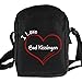 Produktbild Umhängetasche Modern I Love Bad Kissingen schwarz
