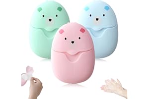 HABNI Fogli di sapone portatili carta da viaggio da campeggio usa e getta Pulito e igienico quando si esce