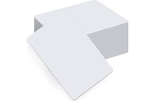 ‎BABIQT NFC Karten CR80, PVC Plastikkarte Blanko Weiß NTAG 215 NFC Tag 30 mil, 504 Bytes Speicherkapazität NFC Etiketten Kompatibel mit TagMo für Alle NFC-Fähigen Smartphones und Geräte (22 Stück)