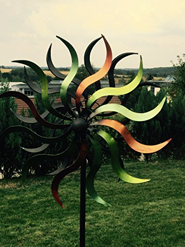 WindRad ArtFerro, Metall, 35,5×16,5×184 cm - 2