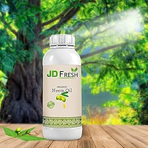 JD Fresh Neem Oil for Plants Insects Spray Pesticide for Plants Home Garden Organic pest Control, Insecticide Spray for Plants, Organic nim Oil for Plant pesticides-20 Liters