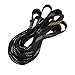 Produktbild sourcingmap® 14mm Dmr Enge Geflochtene PET Kabel Geflechtschlauch Schwarz Golden 5M Länge