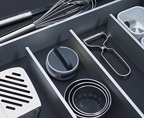 Joseph Joseph Compact Dosenöffner, eine einfach Drehgriff, grau - 3