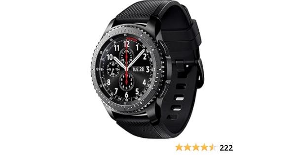 samsung gear s3 frontier dark gray