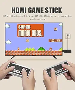 New World TV Games Old Arcade Classic Retro TV Game Console HDMI Version 4K support HDMI Game Stick 626 Inbuilt Games with 2 Wireless Controller with rechargeable battery Best Gift for Kids