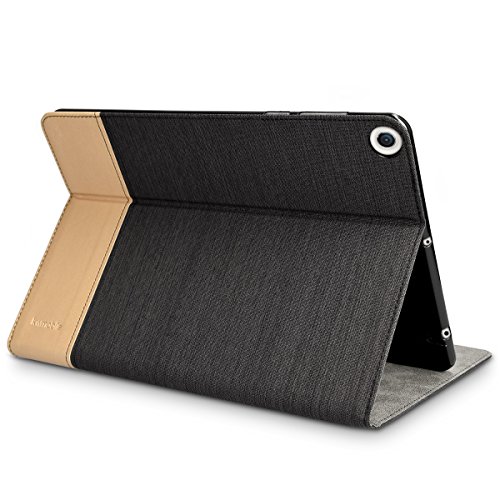 kwmobile Hülle für Asus ZenPad 3S 10 (Z500M) – Tabletcover Slim Case Tablet Schutzhülle – Smart Cover Tabletcase Schwarz Braun - 6
