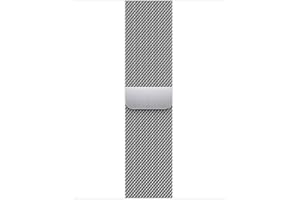 Apple Watch Band - Milanaise Armband - 41 mm - Silber - Regular