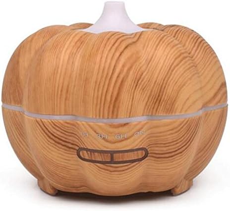 Aroma Diffuser Air Purifier with 7 Colour LED Lights ，350ML Aroma oil Diffuser Ultrasonic Cool Mist Humidifier, Timer Settings,Waterless Auto off