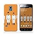 Produktbild Skinkin Schutzhülle Samsung Galaxy S5 Mini von zu Hause Originelles Design: Clockwork Orange von Frederico Birchal