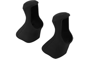 DRHOMEAM 1 par de cubiertas de goma para palanca de cambios de bicicleta, protector de cubierta de freno para Y00S98060 para Ultegra Di2 ST-6870 piezas de bicicleta de carretera