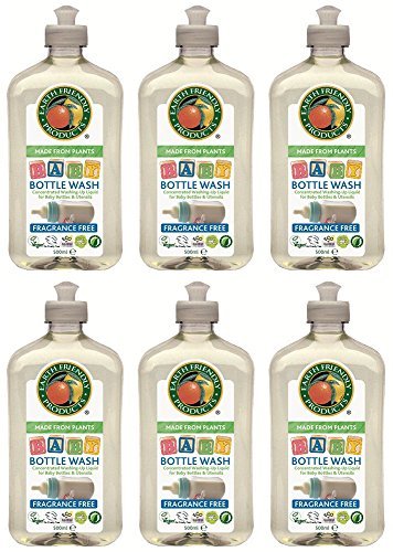 (6 PACK) - Earth Friendly Products - Baby Bottle Wash | 500ml | 6 PACK BUNDLE