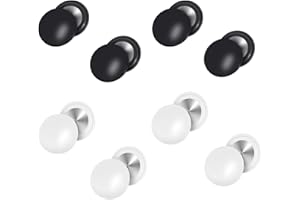 SVUPUE Magnetic Race Bib Clips, Marathon Race Number Holder Running Bib Buckles Fixing System Magnets Racing Bib Fixing Clips Running Gear for Field Triathlon Run Cycling,8 Pairs