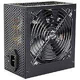 AeroCool Integrator Mod Xt 750W Power Supply, Semi-Modular, 80 Plus Bronze, Up to 85% Efficiency, 12 cm Black Fan, For Gamers