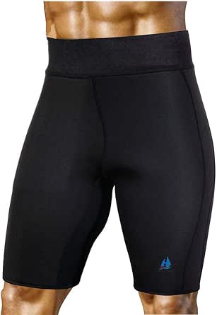 HuntDream Pantaloni da Sauna snellenti da Uomo Neoprene Caldo di Sudore per  la Perdita di Peso Pantaloncini di Capris per Il Sudore del Corpo :  Amazon.it: Abbigliamento