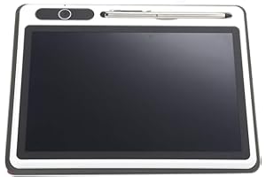 TBEST Lcd Writing Tablet F Electronic Notepad Lcd Tablet Drawing Pad Business Supplies Hand Painting Tool 9 Inch Black With Faux Leather Case (Red (with leather case))