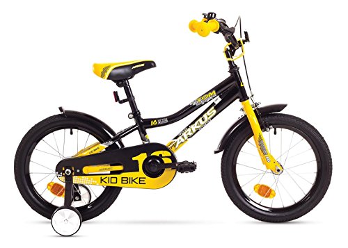 BMX Kinderfahrrad Model "Tom" 16 Zoll Arkus Fahrrad 16" "ab 3 Jahren"mit Rücktrittbremse und Stützräder