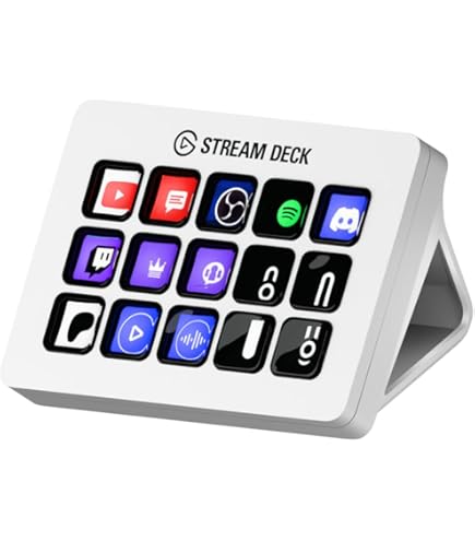 Elgato Stream Deck Neo – 8 Customizable Keys, 2 Touch Points