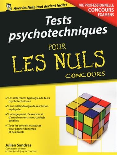 couverture de : Tests psychotechniques