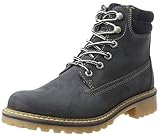 Weicher Gehcomfort Tamaris Damen 25242 Stiefel, Blau (Navy Nubuc), 37 EU