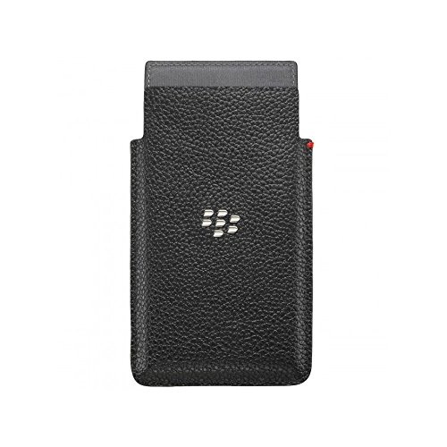 BlackBerry Leder Pocket Hülle für Rio schwarz