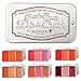 SKINFOOD LIP And CHEEK 1+1 Set Fresh Fruit Trio Color Lip Cheek Gloss Balm Shadow (Mini Tomato 1+1)