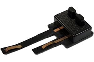 Colcolo Clips de Connexion d'alimentation numérique à l'échelle Ho pour Trains Miniatures, boîtier d'alimentation, pièces de Rechange légères à l'échelle 1/87, Noir