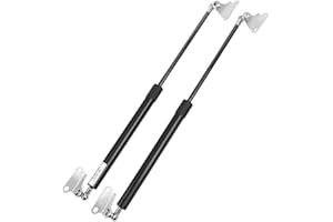 DIXHILLS 500MM 450N/45KG Gas Struts, 2pcs Universal adjustable Lift Support Springs, Gas Spring Lift Support Shock with Mounting Kit for Heavy duty Ottoman Bed Heavy lid Floor Hatch Door Bin Storage