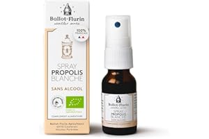 Ballot-Flurin - Spray Propolis Blanche sans alcool - Bio - 15ml