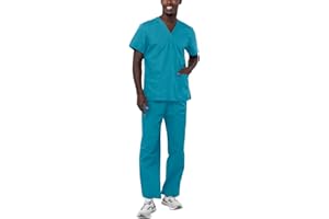 ADAR UNIFORMS Adar Universal Divise sanitarie Unisex - Divise ospedaliere con Cordoncino