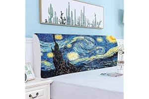 UYEOCO Fodera Copri Testata Letto Copertura Testiera Letto Matrimoniale Singolo Elastica per Letto Fodera Protezione Elastico all-Inclusive Copritestiera Letto (Color : R, Size : 120cm)