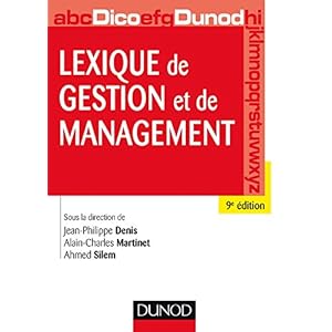 Lexique de gestion et de management - 9e éd.