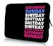 Produktbild Luxburg® Design Laptoptasche Notebooktasche Sleeve für 12,1 Zoll, Motiv: Shitday Kalender