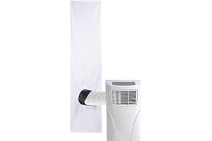 IGTOPS Sellador de ventanas para climatizadores de aire acondicionado, junta de ventana AC para aire acondicionado portátil, parada de aire caliente para fijar a ventanas (2 m, 1 unidad)