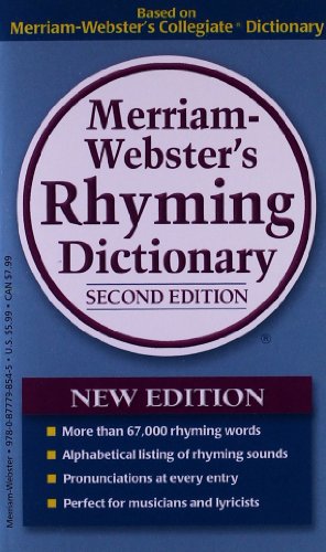 Merriam-Webster's Rhyming Dictionary livre