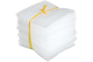 Operitacx Lot de 100 sacs à bulles, pochettes à bulles, sacs à bulles pour l'emballage, en mousse épais antichoc pour l'expédition, l'emballage et le déménagement